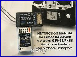 Futaba 6J 2.4GHz S-FHSS Transmitter With R2006GS & R2106GF Recivers