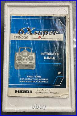 Futaba 6X Super Computer Radio PCM/PPM 6 Channel Radio Control