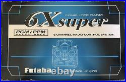 Futaba 6X Super Computer Radio PCM/PPM 6 Channel Radio Control Missing Parts