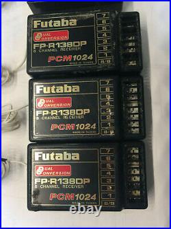 Futaba 72MHz FM PPM and PCM receivers and crystals