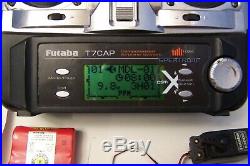 Futaba 7CAP 7 CH Airplane Radio System With ORx Spektrum DSM2/DSMX module & RX