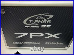Futaba 7PX Limited 7-Channel 2.4GHz T-FHSS Telemetry Radio System R204gfe 7 px
