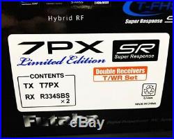 Futaba 7PX Limited Edition 7-Channel 2.4G T-FHSS Telemetry Radio with 2 x R334SBS