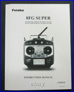 Futaba 8FG 8 FG Super 2.4GHz FASST 14 Channel Heli Radio withR6208SB Receiver
