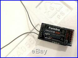 Futaba 8FG Super 14-channel with R6208SB RX MINT CONDITION! 2.4ghz FASST