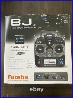 Futaba 8J 8-Channel Digital Proportional R/C System Controller 2.4GHz FUTK8100