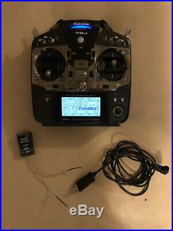 Futaba 8j Transmitter With 2 Receivers, Manual And Trainer Cord
