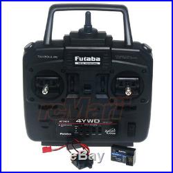Futaba ATTACK 4YWD 2.4GHz FHSS withR214GFE For Tractor Truck 4WD EP RC Cars #4YWD