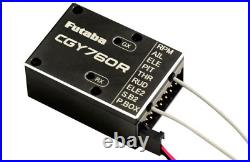 Futaba CGY760R receiver/3-axis gyro for helicopter withbuilt-in governor +pr GPB-1