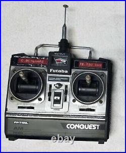 Futaba Conquest FP-T4NL & 2 Servos. Worked well 20 yrs ago. May work now
