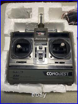 Futaba Conquest Radio Control System Untested Fp-t4nl Fp-s48 Fp-r4f