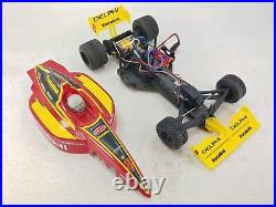 Futaba Delphi 1/10 Formula 1 F1 2wd RC Race Car Brushed ARTR Used