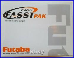 Futaba FASST PAK (R617FS Receiver with 4x S3004 Servos) Sport Plane Package