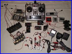 Futaba FP-T5UAF transmitter & Futaba receivers/sevos/charge chords & battery lot