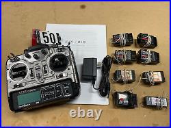 Futaba FP-T8UAF FM PCM1024, 8 Channel RC Transmitter 72 MHz with 8 Receivers
