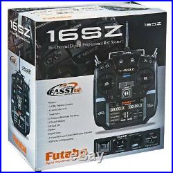Futaba FUTK9460 16SZA 16-Ch Air FASSTest Telemetry Radio with R7008SB Receiver