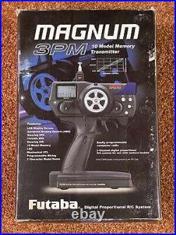 Futaba Magnum 3pm-fm R133f Rc Remote Control 10 Memory Transmitter Maybe New