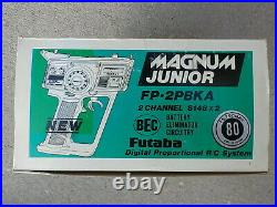 Futaba Magnum Junior FP-2PBKA AM Transmitter Complete with Receiver & Servos