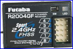 Futaba R2004GF 4-Channel 2.4Ghz FHSS Receiver (Rx)