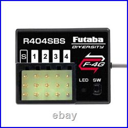 Futaba R404SBS F-4G S. BUS Telemetry 10 Channel Receiver 01102364-1
