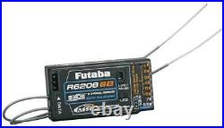 Futaba R6208SB 8-Ch 2.4GHz FASST Hi-Voltage Rx Receiver 8FG / 10C / 18MZ / 18S