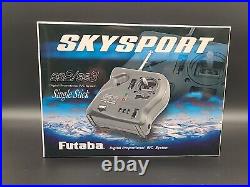 Futaba SkySport T3FR-FM SS2/SS3 RC Single Stick 3 Channel Airplane