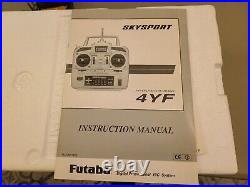 Futaba Skysport Transmitter and 7 Channel Receiver Set with 4 Servos