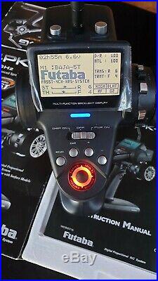 Futaba Super 4PK-2.4G Digital Proportional 4 Channel Race Radio with R614FF MINT