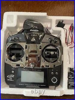 Futaba T10J 10-channel R/C Controller Transmitter 2.4GHz with RX R3008SB include