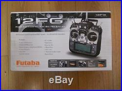 Futaba T12fg 2.4ghz Fasst 12 Channel Transmitter Good Condition Boxed + Manual