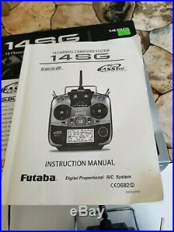 Futaba T14SG Transmitter 2.4ghz Radio 14 Channel Airplane Helicopter Drone