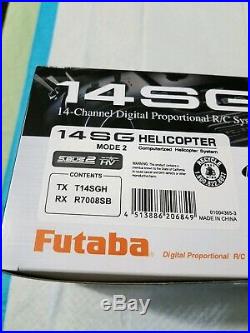 Futaba T14SG Transmitter 2.4ghz Radio 14 Channel For Helicopter, Drone, Airplane
