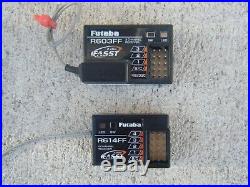 Futaba T4PKS 4PK Super 2.4G FASST Transmitter & Two Futaba Receivers Losi HPI