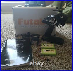 Futaba T4pls Digital Proportional Rc System Controller With Extras opened/new