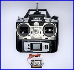 Futaba T6EXA 35 MHz 6 Channel Transmitter with R136F FM Receiver Set 35.190MHz