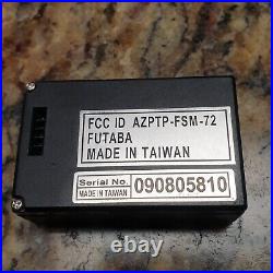 Futaba T9CHP with Synthesizer module 72mhz transmitter TESTED FREE SHIPPING