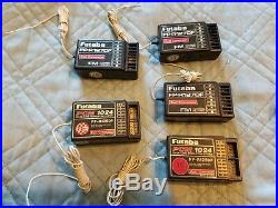 Futaba T9ZAP RX & TX RC Remote Radio with Synthesized Module, Case, 5 Receivers
