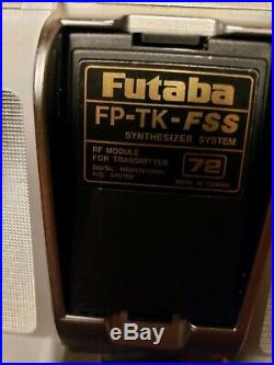 Futaba T9ZAP transmitter withfrequency synthesizer system