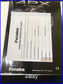 Futaba T-4px T-fhss 2.4ghz Telemetry Radio Transmitter
