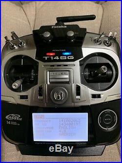 Futaba Transmitter T14SG 14-Channel 2.4GHz, Mode 2 Smooth Throttle
