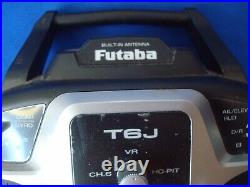 Futaba six channel transmitter T6J FHSS technology 6J-2.4GHz