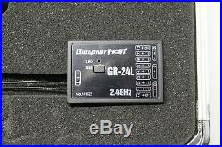 Graupner MC-26 Tray Radio Mode 2 New gr-24L receiver futaba jeti spektrum