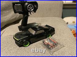 HPI Micro RS4 RTR 1969 Ford Mustang With Futaba Transmitter And Batteries NEW