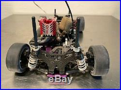 HPI Nitro RS4 1/10 Racer Chassis, Engine, 3 Body, Futaba 3PDF R/C Controller LOT