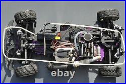 HPI Nitro RS4 2 4wd car, RE15 with BMW race & Porsche show body Futaba control