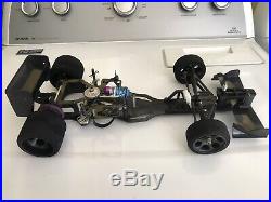 HPI Super F1 1/10 Scale Graphite Vintage RC F1 Race Car Rolling Chassis