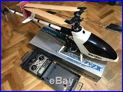 Hirobo Shuttle Zxx RC Helicopter with Futaba 8UP, Complete Kit