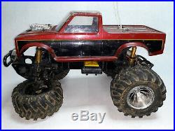 Kyosho Big Boss Brute RC Truck vintage for parts or repair with Futaba Sport
