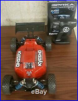 Kyosho Inferno Mp9e Kit Build withcarbon fiber + Futaba tx/rx Rtr With Your Lipo