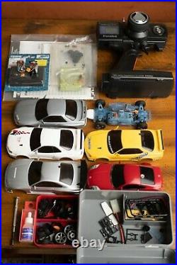 Kyosho Mini-Z AWD Upgraded V-Speed withFutaba 2PL RTR 5 Bodies Spare Parts Tuning